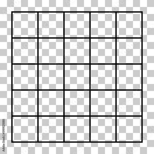 Crossword concept icon, cross word graphic symbol, web flat vector illustration .