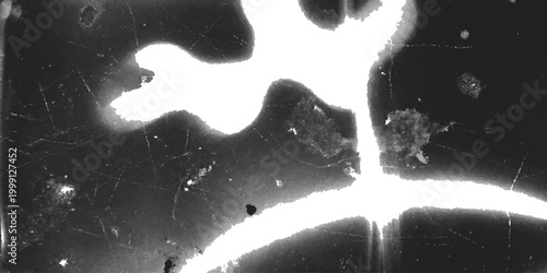 Old vintage film texture with dust scratches and light leaks