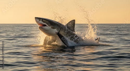 shark in water