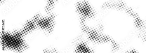 Twisted halftone texture with rough grunge details for an edgy look.