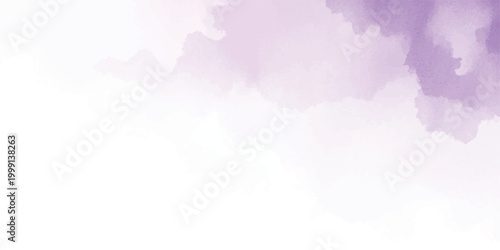 Abstract purple cloud like paint texture with abstract background watercolor ethereal creative painterly softness isolated handcrafted delicate illustration gradient