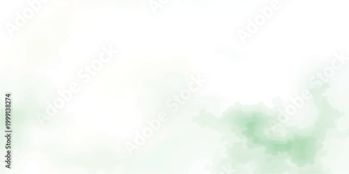 Soft green watercolor texture background with delicate wisps and hues brush stroke design element organic shapes paint splash watercolor background abstract delicate artistic ethereal
