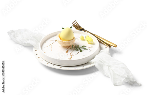 Beautiful table setting wit...