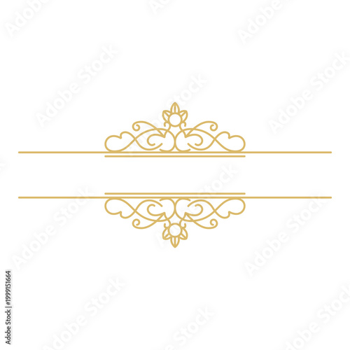 Vintage Divider Ornament