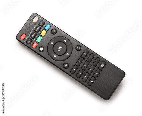 Modern TV remote controls o...