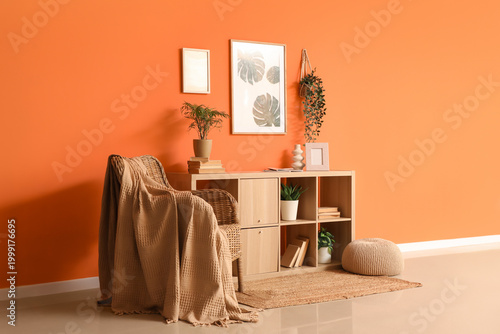 Interior of stylish living ...