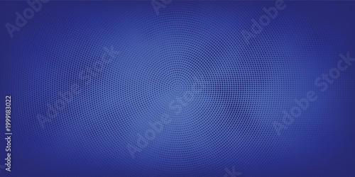 Abstract optic nerve background with radial blue halftone iris pattern.