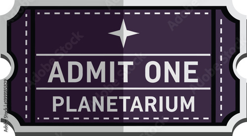 Entrance pass for a fascinating planetarium show, discovering the wonders of the universe