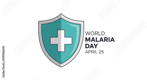 World Malaria Day, malaria awareness, health icons, medical symbols, vector graphics