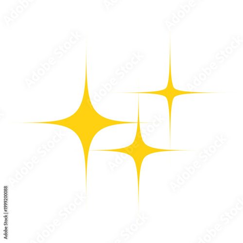 キラキラのイラスト