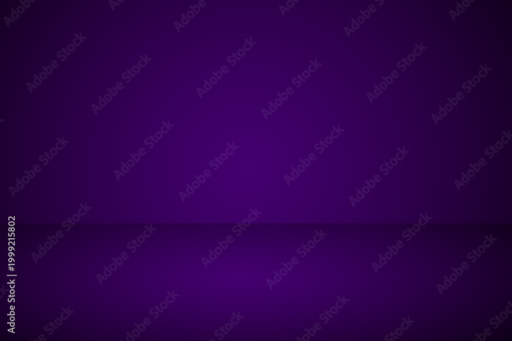 Obraz premium Abstract purple gradient background with horizontal split light effect