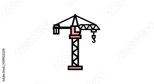 Φωτογραφία Construction Crane Metal Industrial Equipment.