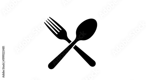 Crossed fork and spoon icons.