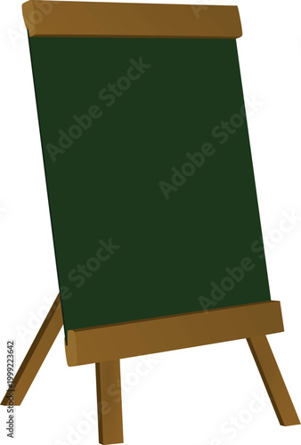 Promo blank panel. vector illustration