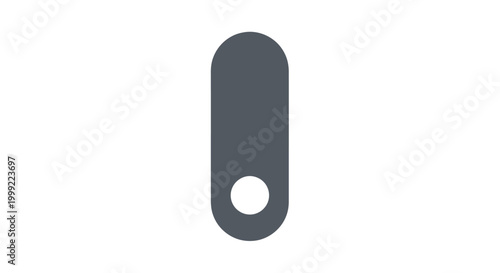 Dark gray toggle switch button.