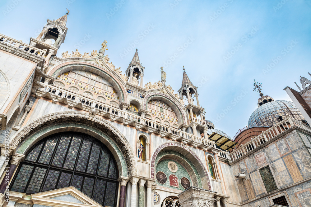 Fototapeta premium Cathedral Basilica of Saint Mark or Marco, Venice, Italy
