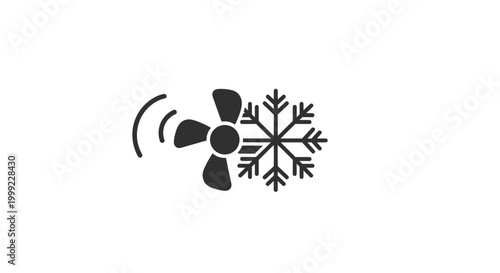 Snowflake Formation in Air Conditioner.