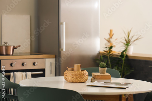 Stylish interior of modern ...