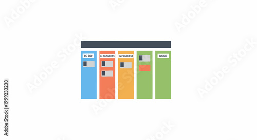 Colorful vending machines side by side.