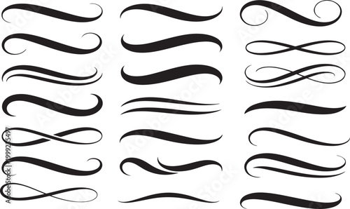 swoosh design, swoosh elements, curved lines, abstract swoosh, flourish vector, calligraphy swoosh, decorative swirls, swirl elements, wave swoosh, smooth curves, 