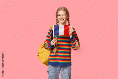 Female student with French ...
