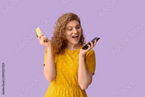 Beautiful young woman with ...