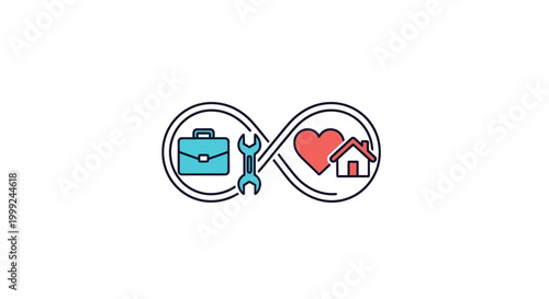 Heart Home and Work Balance.