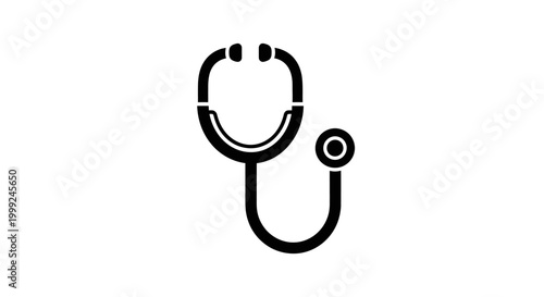 Stethoscope medical tool for doctors.