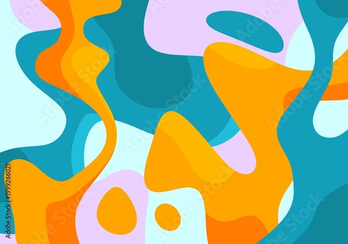 abstract shape liquid wave seamless texture background	