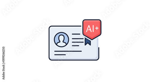 AI verified identity card credential.