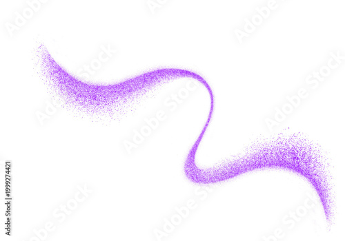 purple glitter wave light effect transparent illusration
