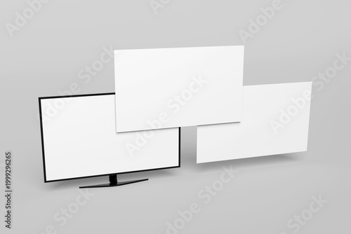 monitor mockup