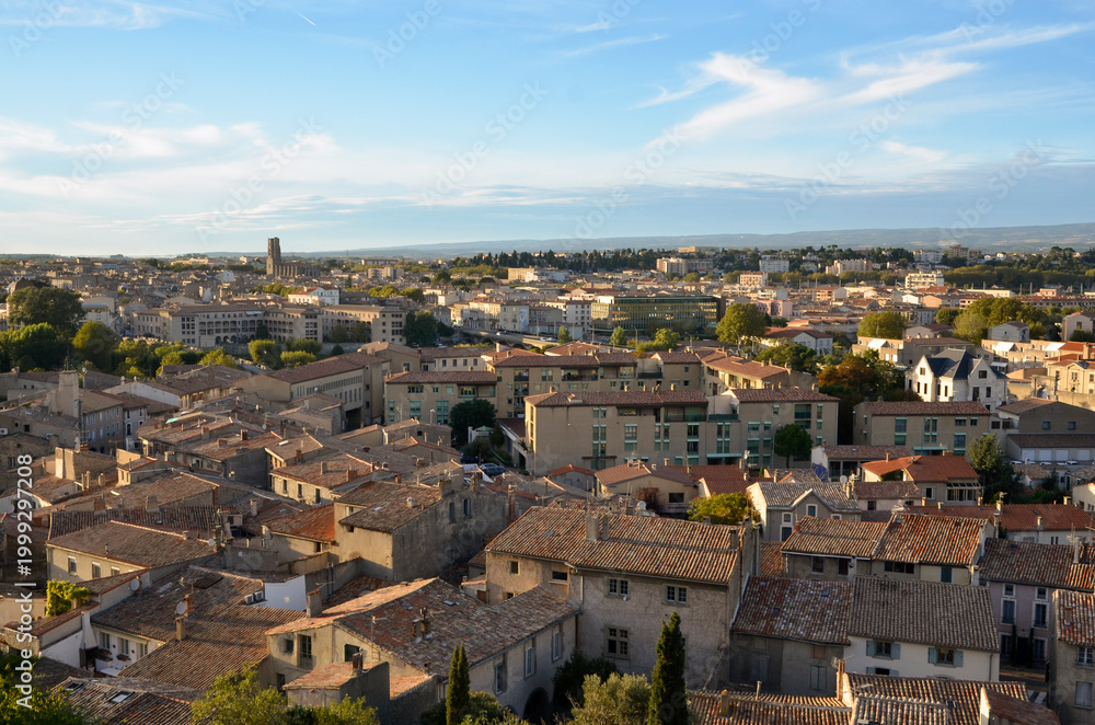 Fototapeta premium ville de Carcassonne, région Languedoc-Roussillon, Aude, 11, France