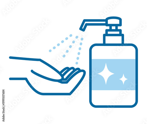 This is an illustration of disinfectant spray.