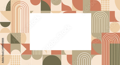 A modern and sophisticated abstract graphic, conveying balance and structure. Perfect for marketing materials, website design, or any project needing 