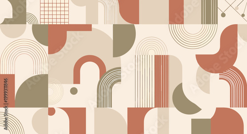 A calming and modern abstract design evokes feelings of balance and harmony, perfect for website backgrounds or inspirational social media content.