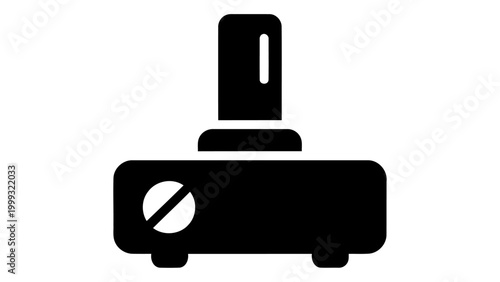 Streaming capture box unit icon, gaming equipment for video recording and live broadcasting, digital hardware device for