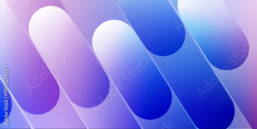 Abstract Background with Gradient Ellipses in Blue and Purple Hues - Modern Design