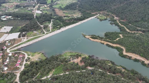 Epic Aerial Footage of Crystal Clear Lake