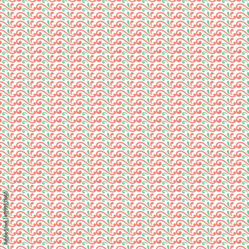 Seamless geometric pattern background abstract colorful repeating texture design for fabric wallpaper wrapping paper modern vector.