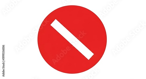 Red Circle with White Slash - A Universal Symbol of Prohibition. Free Download Red Circle with White Slash - A Universal Symbol of Prohibition. - GFXLoad