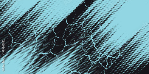 turquoise black brush wrap car sticker pattern abstract banner sporty lines black turquoise grunge color combination brush pattern racing motorsport design, Eps 10.
