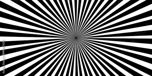 Abstract comic book flash explosion radial lines on transparent background. Vector illustration