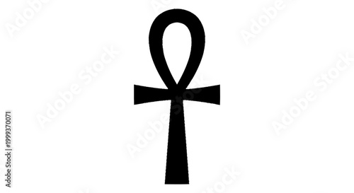 фотографія Timeless spiritual symbol of life and vitality, an ancient icon embodying eterna