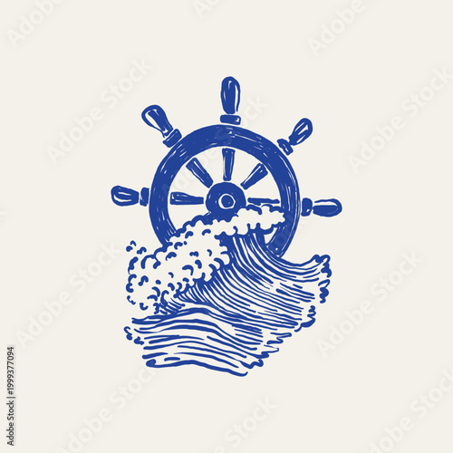 Ocean and sea-themed vector illustrations. Includes waves, marine animals, shells, boats, and underwater elements. Perfect for summer designs and nature projects.