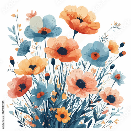 Beatiful Flowers Design Very Cool