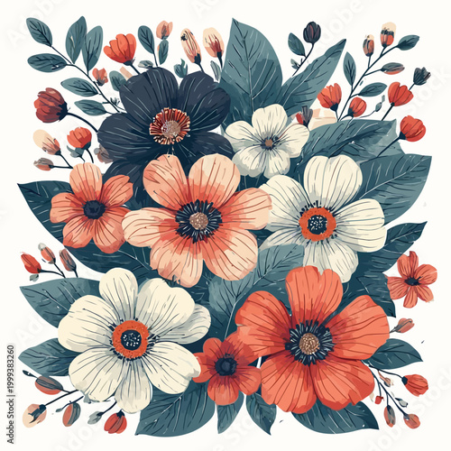 Beatiful Flowers Design Very Cool