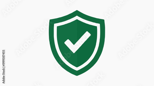 A vibrant green shield, emblazoned with a bold checkmark. This symbolic image encapsulates concepts of assurance, validation, and safeguarding. 