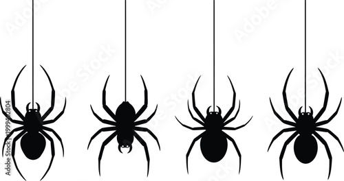 Halloween Spider Background