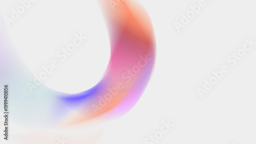 Light White Iridescent Orange Blue Purple Swirl Abstract Background Dreamy Holographic Pastel Art